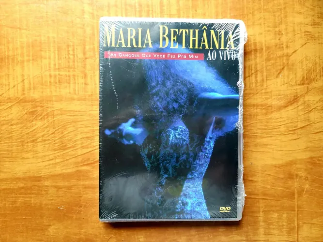 DVD original lacrado Maria Bethânia As Canções Que Você Fez Pra Mim 