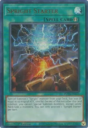 Spright Starter POTE-PT055 Ultra Rare