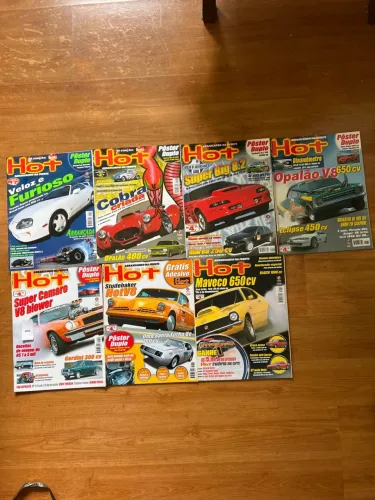 Coleção de Revistas Hot