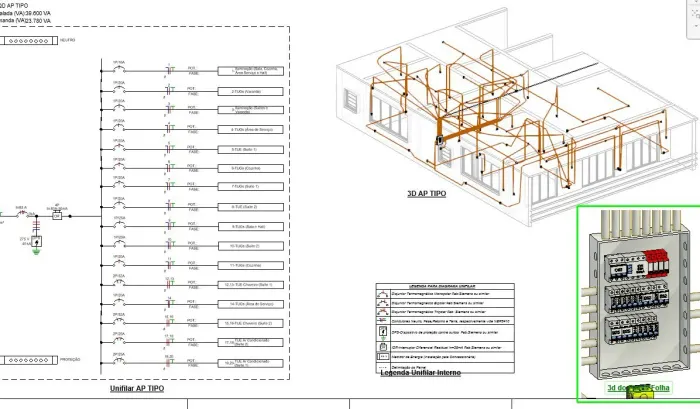 Engenheiro Eletricista Projetos Elétricos Revit