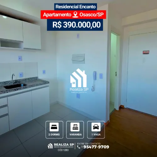 Apartamento à Venda Residencial Encanto - Padroeira, Osasco/SP!