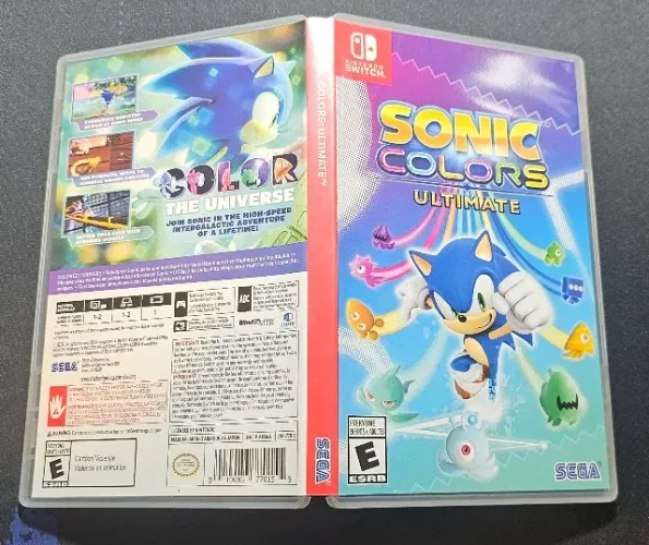 Jogo Nintendo Switch Sonic Colors Ultimate - Game Usado