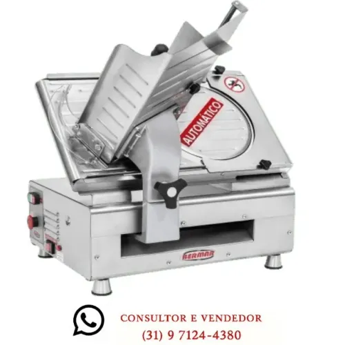 Fatiador de Frios Automático Bermar Lâmina 30CM Novo