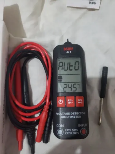 Teste e detector de energia 