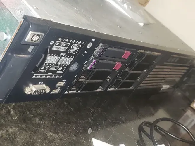 Servidor HP ProLiant DL380 G6 2xE5530 144GB 300GB 2xfontes sem trilhos