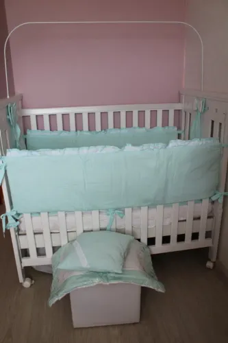 Berço Passa Fita Puppi Móbile (Transformável em mini cama)