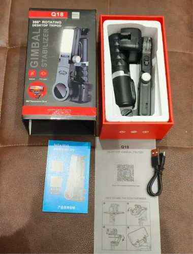 Gimbal estabilizador celular  Q 18 360