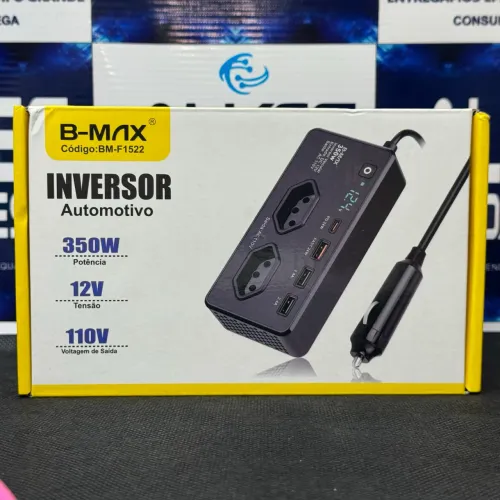 Inversor automotivo 350W 12V para 110V