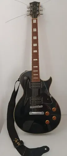 Kit Guitarra Elétrica Les Paul, Caixa , Tripe E Capa