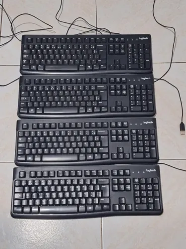 Teclados Logitech K120 com fio