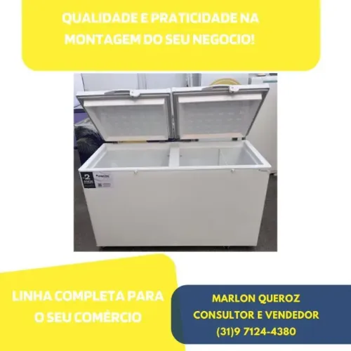 Freezer Horizontal Tampa Cega Fricon