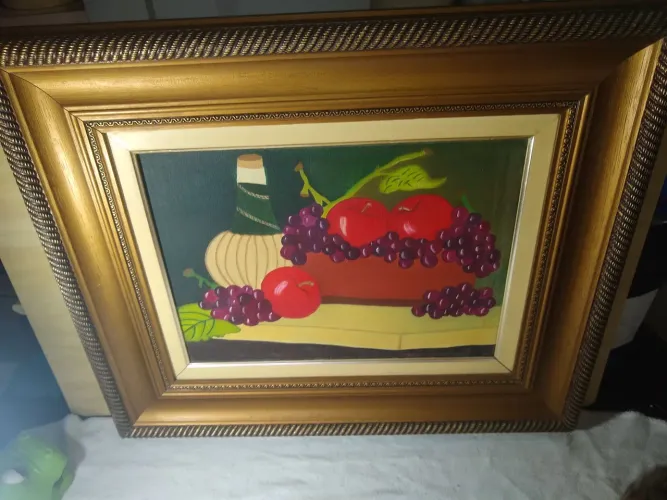 Quadro óleo sobre tela 62X52