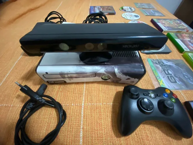 X-Box 360 Desbloqueado com Kinect + Jogos