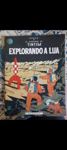 Tintin: Explorando a Lua - HQ em português