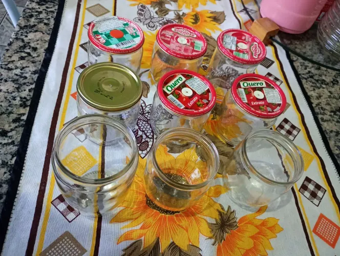 Vendo jogo de potes  pequeno/novos 