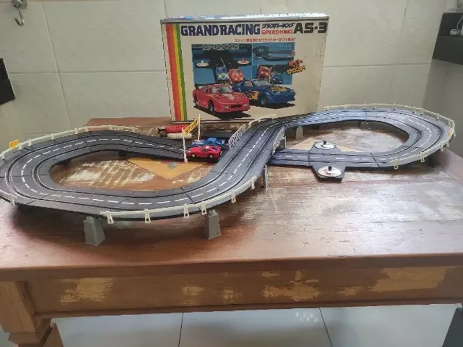 *LEIA*Autorama Grand Racing As-3 Speed King Japan Completo (Usado)