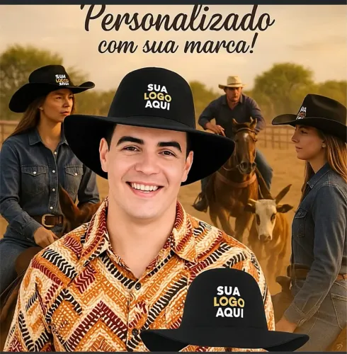 Chapéu Personalizado com sua Logo