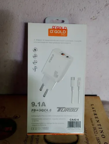 Carregador de iPhone Turbo 40w - Novo