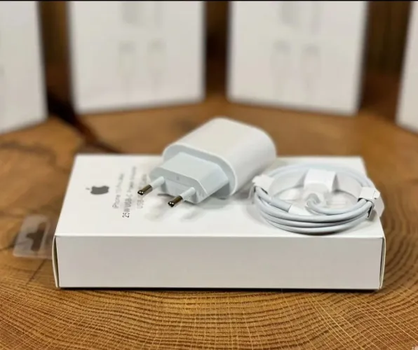 Carregador turbo de iPhone completo Apple cabo + fonte 