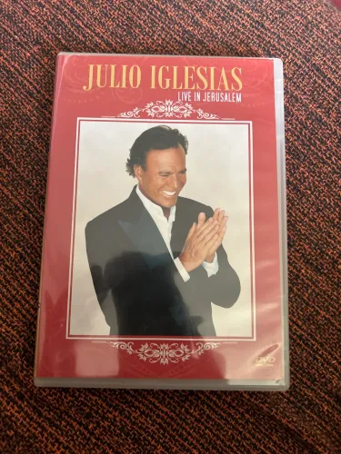 Julio iglesias ao vivo em jerusalem - dvd