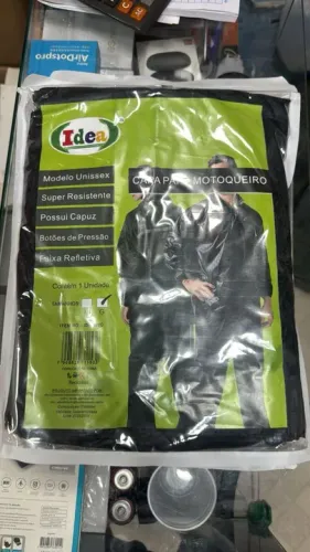 Capa de chuva para motoqueiro - Idea