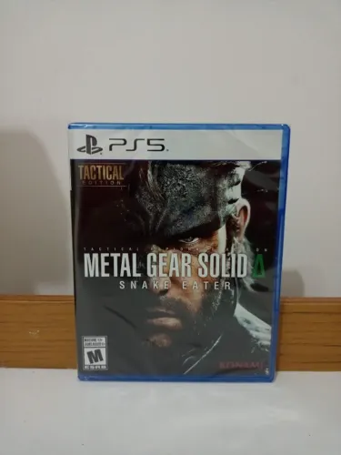 Jogo Metal Gear Snake Eater Ps5 Novo Mídia Física