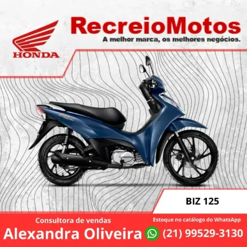 Biz EX 125 2026. 0km - PRONTA ENTREGA - Compra a vista!