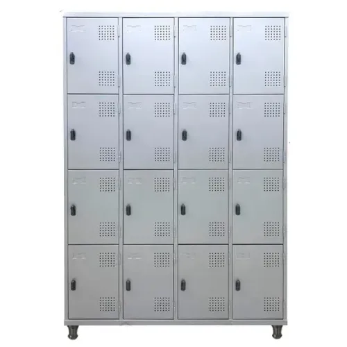 Armário Roupeiro/Guarda Volumes de Aço 16 Portas