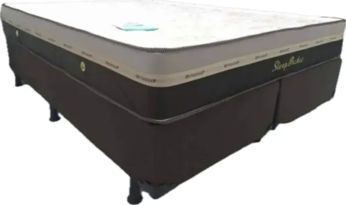 Cama box colchão e base Queen