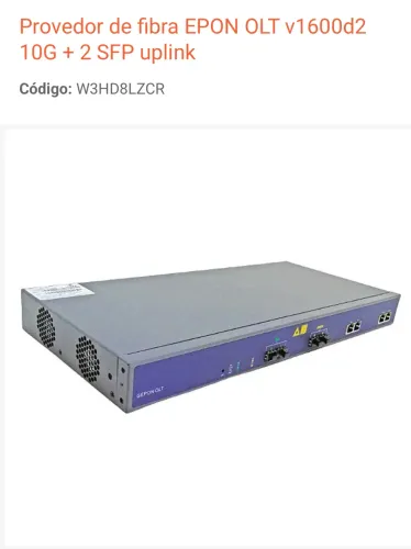 OLT VSOL V1600D2 EPON 2 Portas 