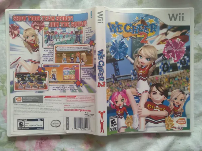 GAME WE CHEER 2 NINTENDO WII
