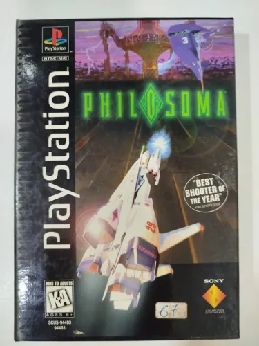 Jogo PS1 Philosoma Long Box original