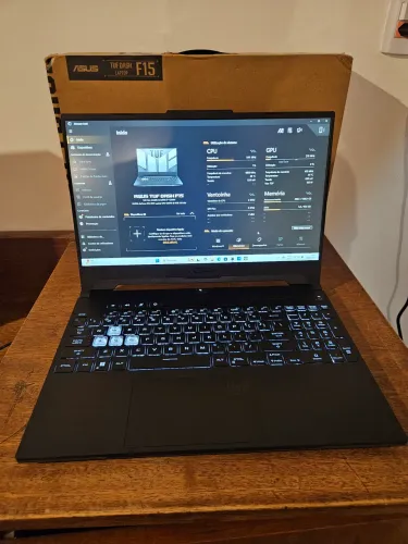 Notebook Gamer Asus Tuf com NVIDIA RTX 3070 e Memória ddr5!
