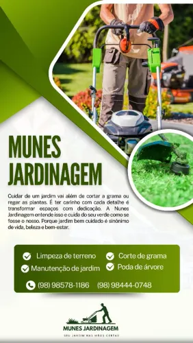 Nunes Jardinagem: Seu jardim nas mãos certas!