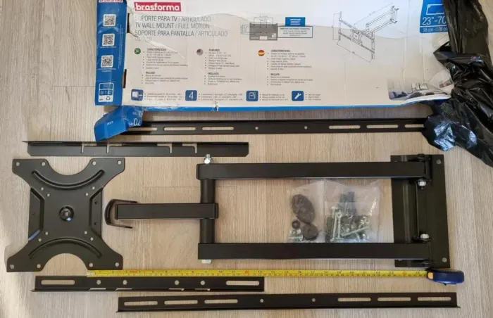 Suporte para Tv Articulado braço Longo de 65 Centímetros