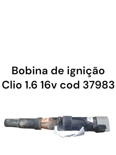 Bobina De Ignição Clio 1.6 16v Cod 37983