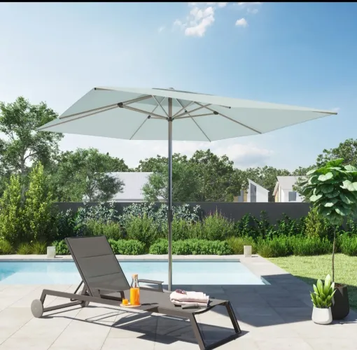Ombrelone Quadrado Premium Área Externa