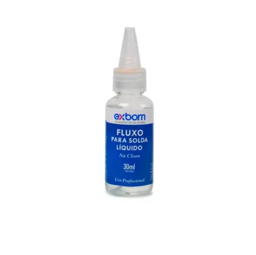 Fluxo de Solda Liquido 30ml No Clean