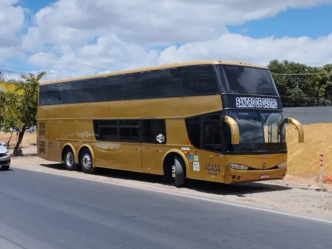 Ônibus Duplo Deck, Marcopolo, Mercedes 