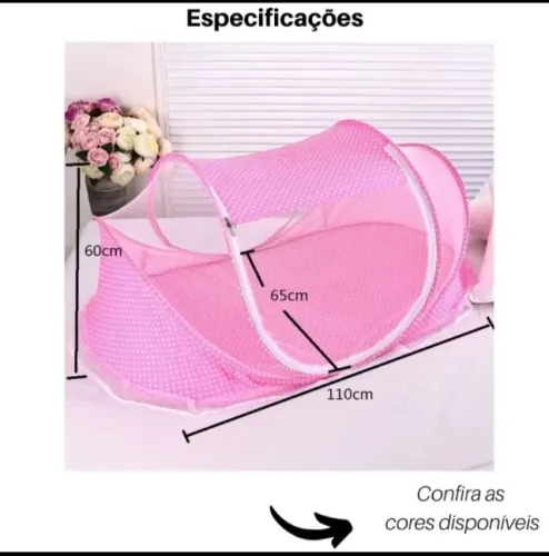Mosquiteiro protetor cercadinho bebê 