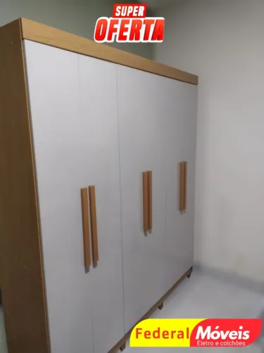 Guarda Roupa 6 Portas Novo - Qualidade e Elegância no Seu Quarto!