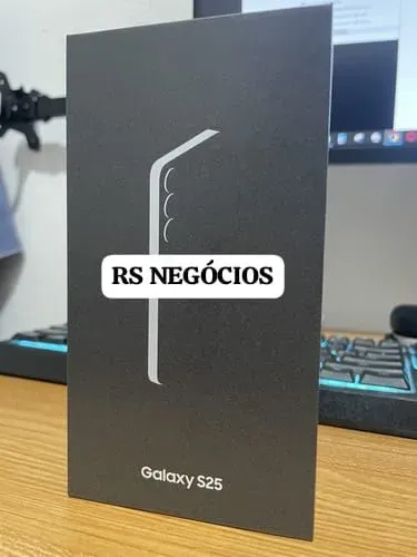 Galaxy S25 5G 256gb, Lacrado + NF (Até 12x) 