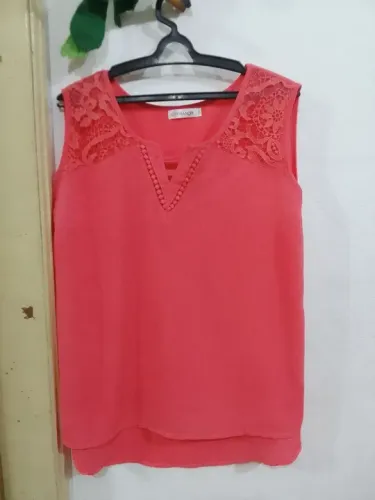 Camiseta feminina, rosa claro, Tam. G
