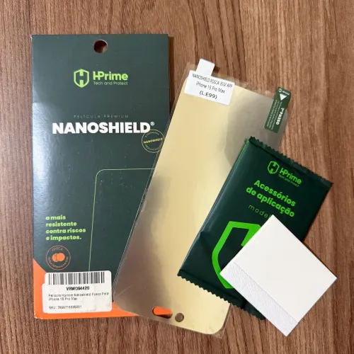 Película Fosca HPrime Original de Alta Resistência iPhone 15 Pro Max