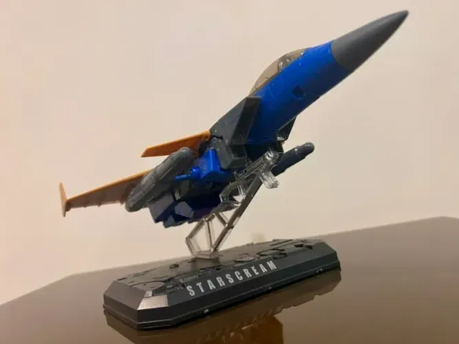 Stand Suporte para Transformers Masterpiece Seekers Mp-11 & Mp-03 Starscream Takara Tomy