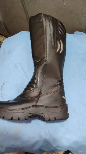 Bota de Motociclista Preta