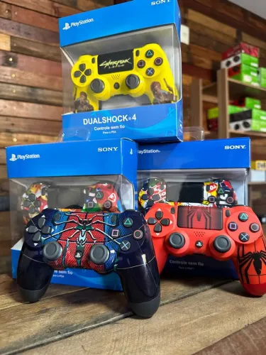 Controle PS4 PC TV Samsung Especiais ENTREGAMOS