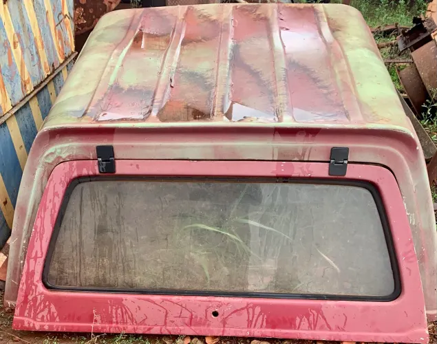 Capota fibra D20 cabine dupla 