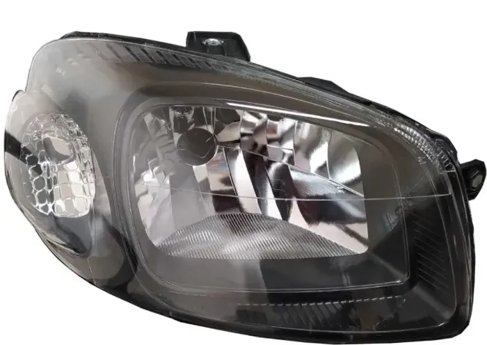 Farol Direito Fiat Uno Vivace Way 2011 a 2014 Máscara Negra     etq5812