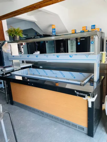MB Buffet combinado Gelopar 10 Cubas térmicas 5 Cubas refrigerada 